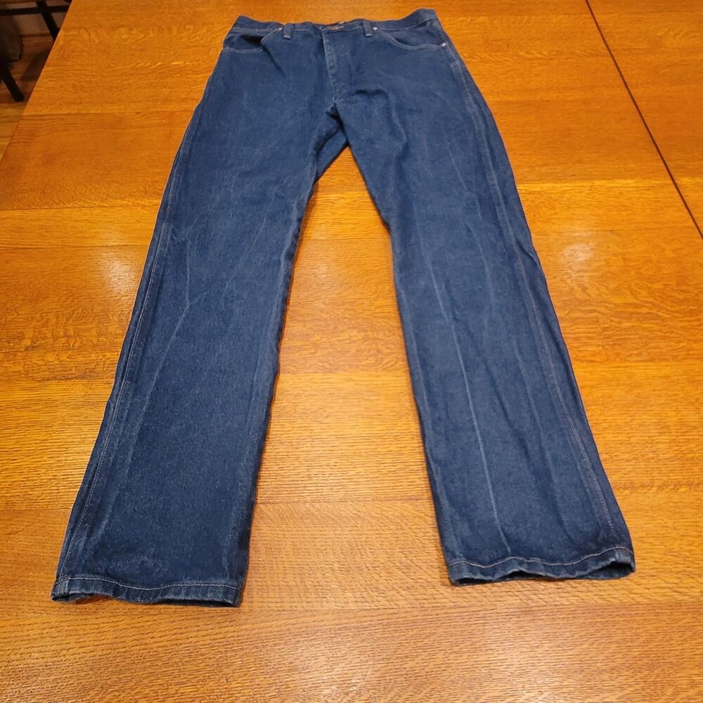 Wrangler 13MWZ Cowboy Cut Original Fit Men's Jeans Blue Denim 35x34